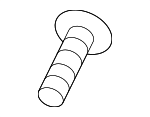 93600040080A - : Sash Channel Screw for Honda: Passport, Pilot Image
