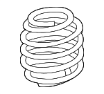 31290325 - Suspension: 2010-2017 Volvo Coil Spring for Volvo: XC60, XC70 Image