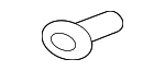N91017402 - Body: Door Lock Striker Plate Screw for Porsche Image