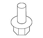 90037801701 - Body: Washer Reservoir Bolt for Porsche: 718 Boxster, 718 Cayman, 718 Spyder, 911, Cayman, Panamera Image