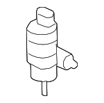 PAB955651 - Body: Washer Pump for Porsche: 718 Boxster, 718 Cayman, 718 Spyder, 911, Boxster, Cayman, Panamera, Taycan Image