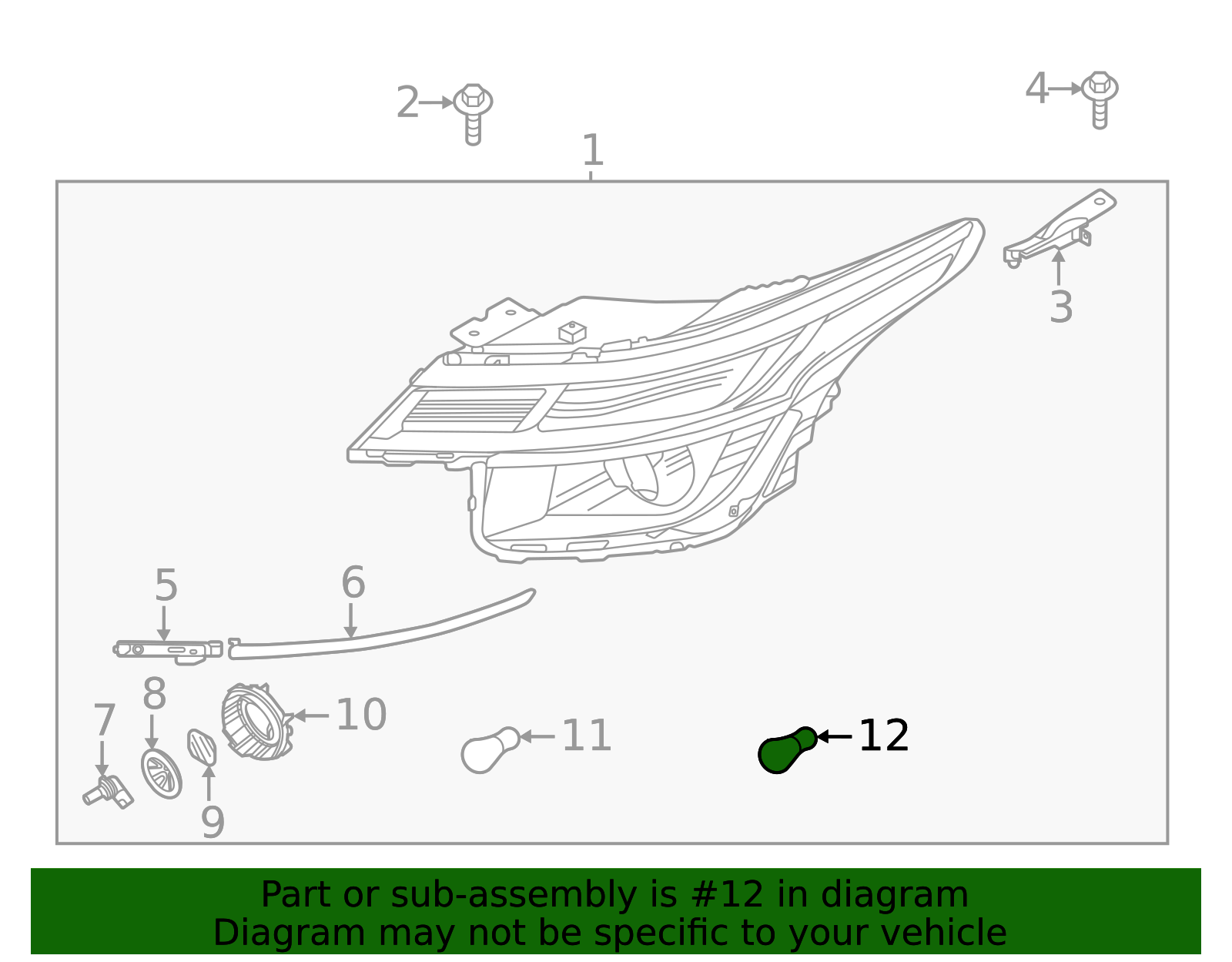 2020-2026 Kia Bulb 18644-21058S | OEM Parts Online