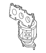 285103N020 - Exhaust: Mnfd W/Converter for Kia: Carnival Image