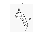 625700C010E1 - Body: Rear Pillar Trim for Toyota Image
