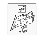 625200C021E0 - Body: Wheelhouse Trim for Toyota Image