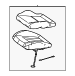 21891060027M17 - Body: Cushion Assembly for Mercedes-Benz Image
