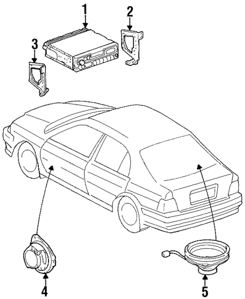 Sound System for 1996 Toyota Paseo #0