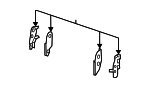 D40806RA0C - Brakes: Hardware Kit for Nissan Image