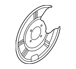 441516SA0A - Brakes: Backing Plate for Nissan Image