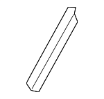 51449484563 - Body: Body A-Pillar Baffle Plate for BMW Image
