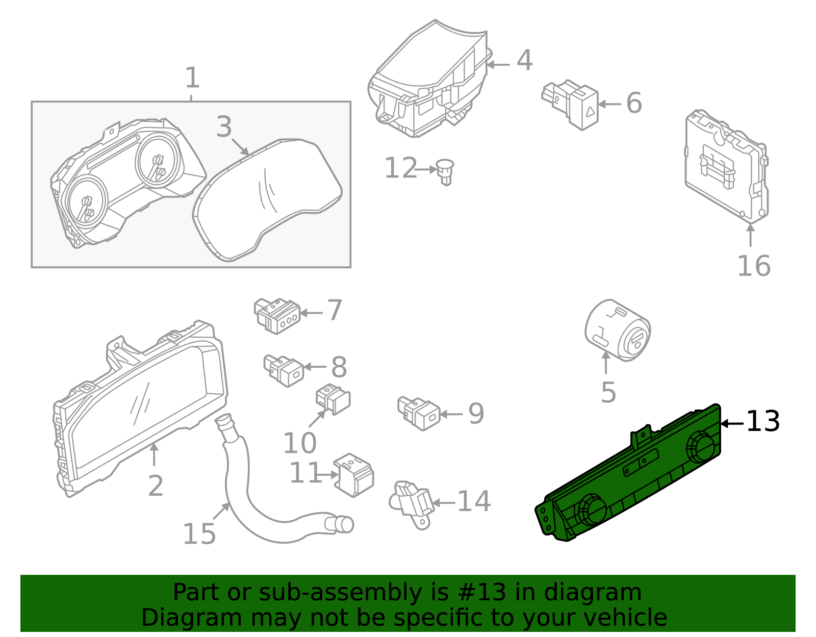 2022-2024 Mitsubishi Dash Control Unit 7820B146 | OEM Parts
