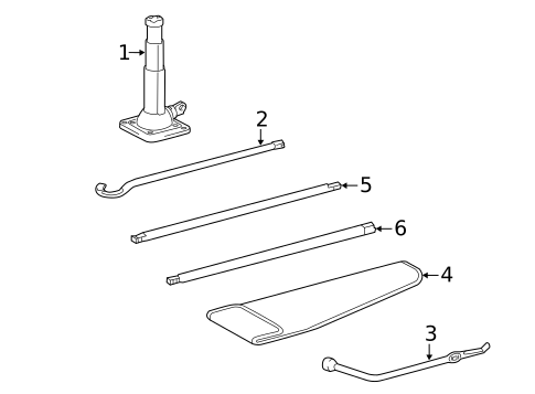 Jack & Components for 2021 Toyota Tundra #0