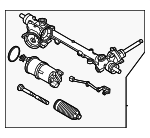 NG7D32110B - Steering: Gear Assembly for Mazda: MX-5 Miata Image