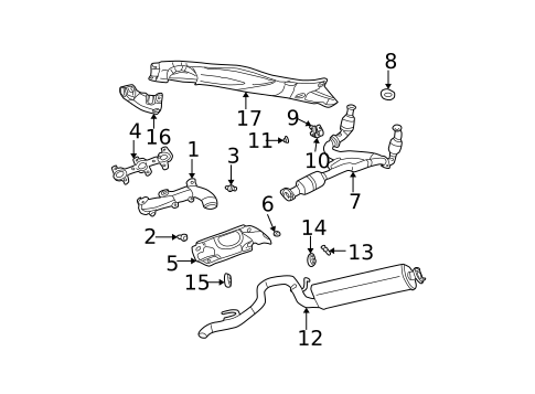 Exhaust Components for 2007 Jeep Liberty #0