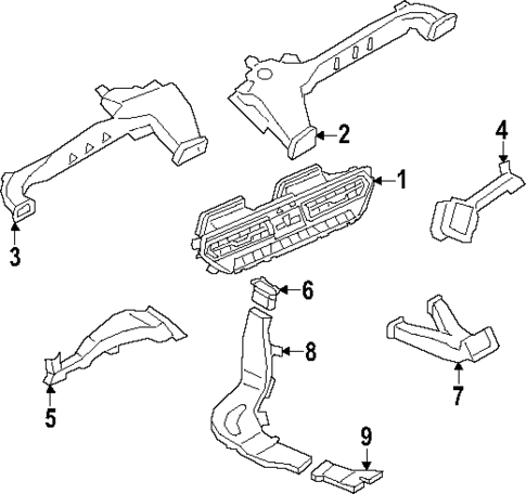 Ducts for 2024 BMW M240i #1