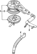 96051761 - Engine: Air Cleaner for Chevrolet: Sprint Image