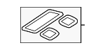 2068300202 - HVAC: Air Distributor Seal Kit for Mercedes-Benz Image