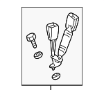 21086044698G75 - Electrical: Buckle End for Mercedes-Benz Image