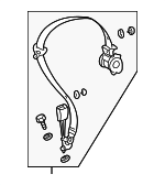 21086032857E45 - Electrical: Center Assembly for Mercedes-Benz Image