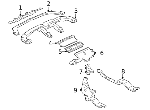 Ducts for 2013 Mitsubishi Lancer #0
