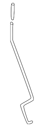 ZZM058331 - : Control Rod for Mazda: B2300, B2500, B3000, B4000 Image