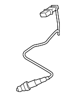 11788651104 - Emission System: Lower Oxygen Sensor for BMW: 230i, 230i xDrive, 330e, 330e xDrive, 330i, 330i xDrive, 430i, 430i Gran Coupe, 430i xDrive, 430i xDrive Gran Coupe, 530e, 530e xDrive, 530i, 530i xDrive, M2, M760i xDrive, X3, X4, Z4 Image