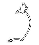 16137466189 - Emission System: Vent Pipe for BMW: 230i, 230i xDrive, 330i, 330i xDrive, 430i, 430i Gran Coupe, 430i xDrive, 430i xDrive Gran Coupe, M2, M240i, M240i xDrive, M3, M340i, M340i xDrive, M4, M440i, M440i Gran Coupe, M440i xDrive, M440i xDrive Gran Coupe Image