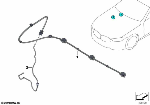 Windshield Wiper Syst / Head Lamp Cleaning for 2019 BMW 840iX #3