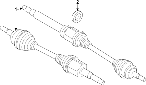 Axle Shafts & Joints for 2025 Ford Escape #0
