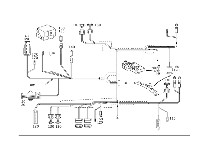 95452126 - Electrical System: Contact Socket for Mercedes-Benz Image image