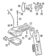 5080119AA - 2.7L Diesel - Mercedes Benz [EX8]: Snap Ring for Mopar Image