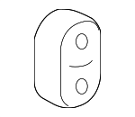 MR993672 - Exhaust: Hanger for Mitsubishi Image