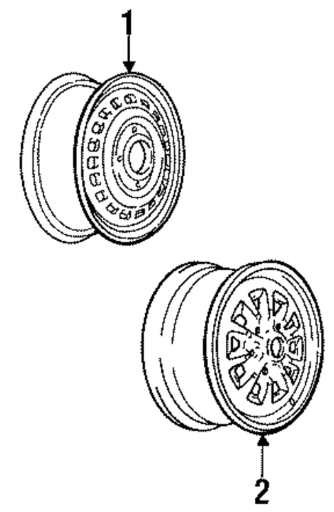 Wheels for 1989 Buick Century #0