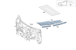 1776828801 - Panelling: Dampening, Firewall for Mercedes-Benz Image