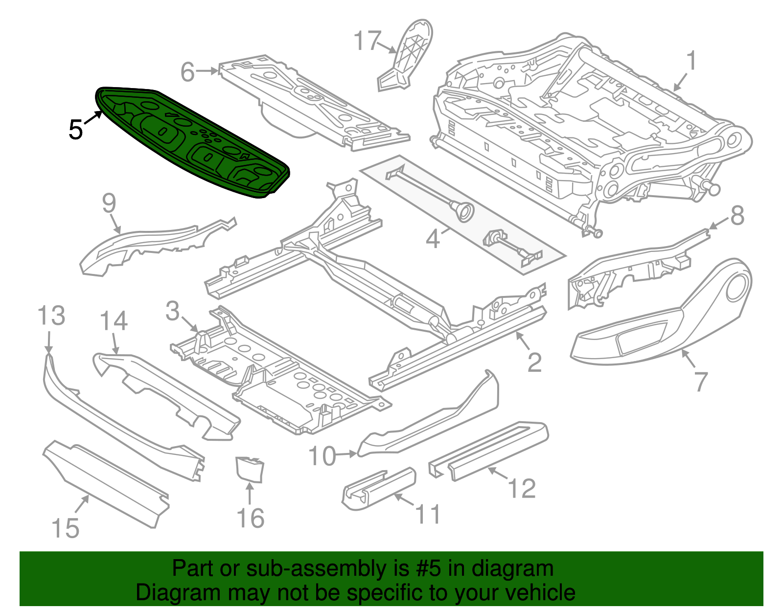 Support Plate - BMW (52-10-7-114-119)