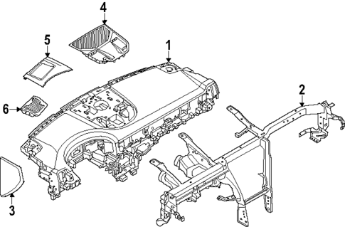 Instrument Panel for 2024 Porsche Cayenne #0