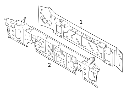 Rear Body for 2024 BMW X6 #0
