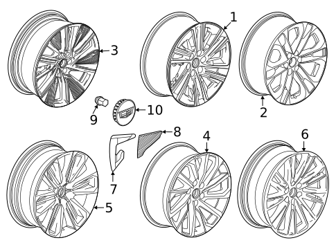 Wheel for 2026 Cadillac LYRIQ #0