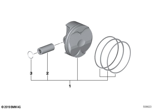 11257676245 - : Gudgeon Pin               for BMW-Motorrad Image
