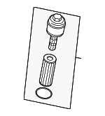 8692306 - Engine: Filter Assembly for Volvo: C30, C70, S40, S60, S60 Cross Country, V50, V60, V60 Cross Country, XC60, XC70 Image
