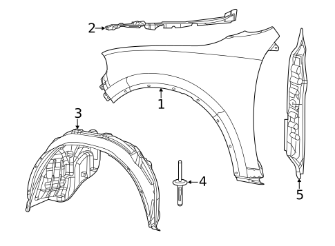 Fender & Components for 2019 Dodge Durango #0
