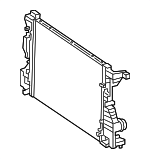 2600906700 - Cooling System: Inter-cooler for Mercedes-Benz Image