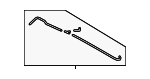 9J70031047 - Wiper &amp; Washer: Windshield Washer Hose for Hyundai Image image