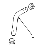 254221U500 - : Inlet Hose for Kia: Optima, Sorento Image