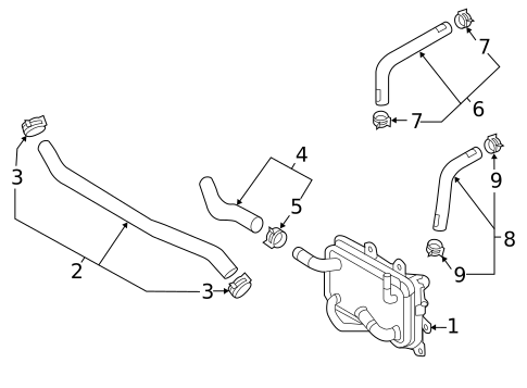 Trans Oil Cooler for 2018 Kia Optima #0
