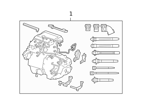 Wiring Harness for 2008 Acura RDX #0