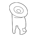 5M0919242A82V - Body: Door Lock Knob Bezel for Volkswagen: Eos, ID. Buzz, ID.4, Jetta Image