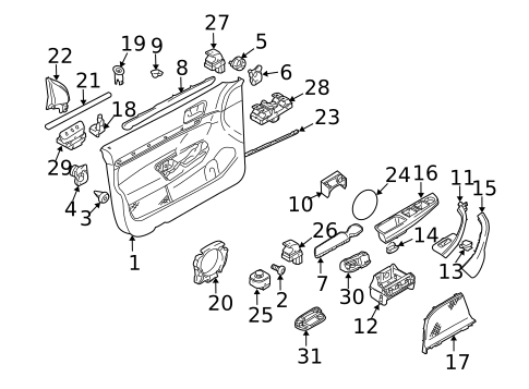 Mirrors for 2009 Volkswagen Jetta #1
