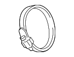 17314RKGA01 - Engine: Air Tube Clamp for Acura: MDX, RL, TL, ZDX Image