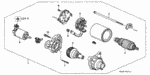 31202P1R004 - Engine: BOLT, SETTING for Honda Image